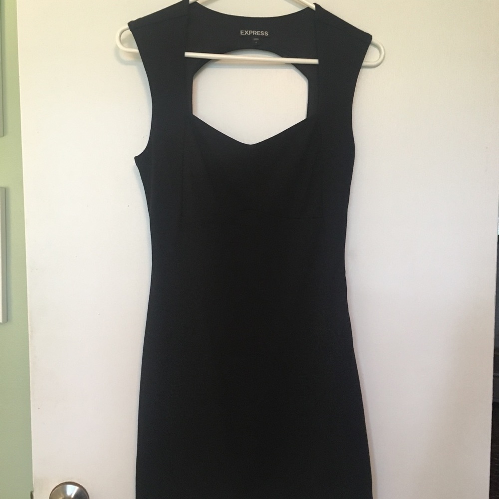 Black Express Cocktail Dress